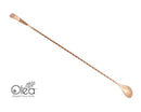 Olea™ Copper Plated Bar Spoon - Bent Tip - 40cm Length