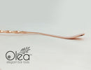 Olea™ Copper Plated Bar Spoon - Bent Tip - 30cm Length