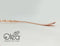 Olea™ Copper Plated Bar Spoon - Bent Tip - 30cm Length