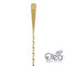 Olea™ Bar Spoon - Gold Plated with Bent Tip (40cm)