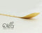 Olea™ Gold Plated Bar Spoon - Trident Fork Tip - 30cm Length