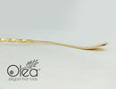 Olea™ Gold Plated Bar Spoon - Bent Tip - 50cm Length