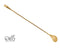 Olea™ Gold Plated Bar Spoon - Weighted Tip - 30cm Length