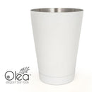 Olea™ Cocktail Shaker - Matte White - 16oz Weighted