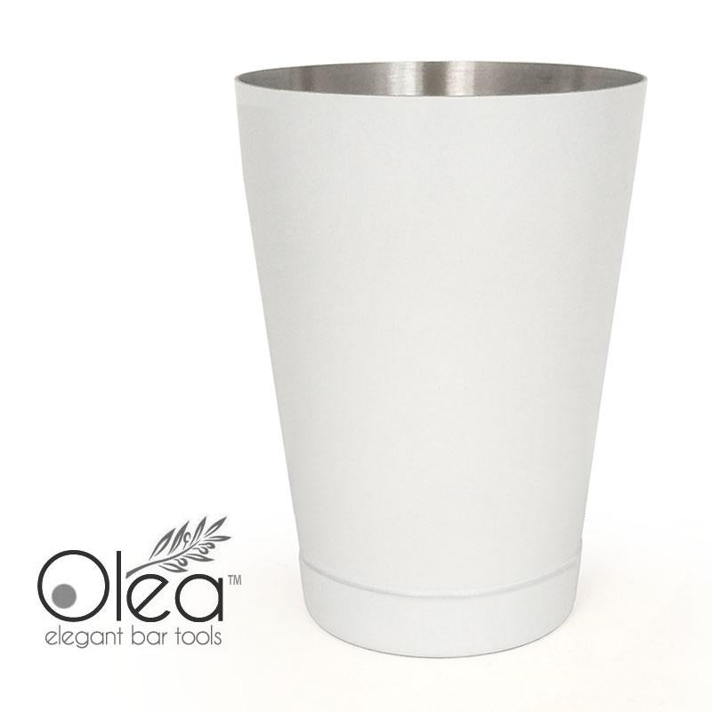 Olea™ Cocktail Shaker - Matte White - 16oz Weighted