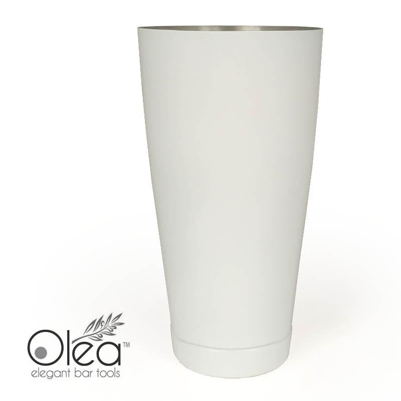 Olea™ Cocktail Shaker - Matte White - 28oz Weighted