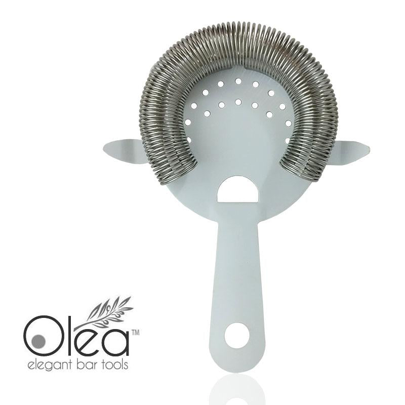 Olea™ Cocktail Strainer - 4 Prong - Matte White