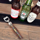 Bamboo Bottle Opener Rainbow  8.5"