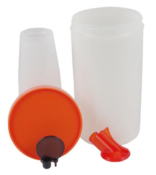 Oval Neck Juice Pourers - Quart Complete