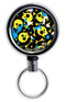 Retractable Reels for Bottle Openers – Splattered Skulls