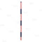 BarConic® "Eco-Friendly" Paper Straws - 7 3/4" USA Flag - Packs of 100