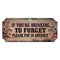 Wood Plaque Kolorcoat™ Bar Sign - Pay in Advance