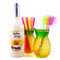 Pineapple Tiki Drinkware Gift Set