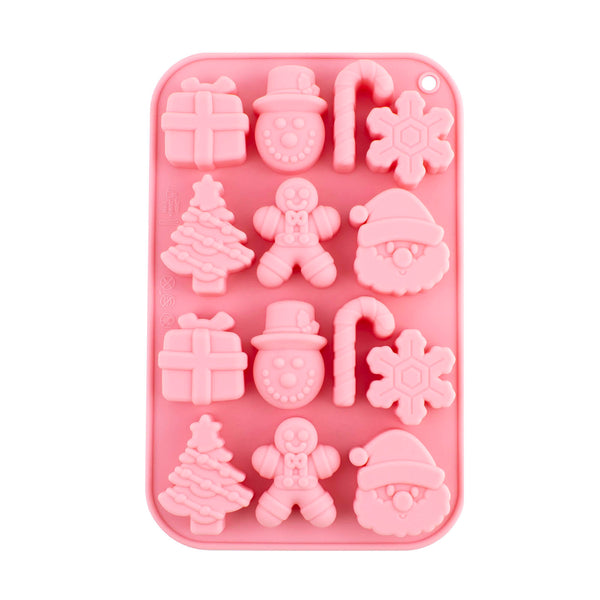 Christmas Ice Mold Tray - Variety Designs (Color Options)