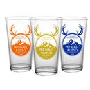 CUSTOMIZABLE - 16oz Pint / Mixing Glass - Buck