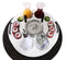 18 inch Plastic Bottle Service Tray - Holds 2 Bottles