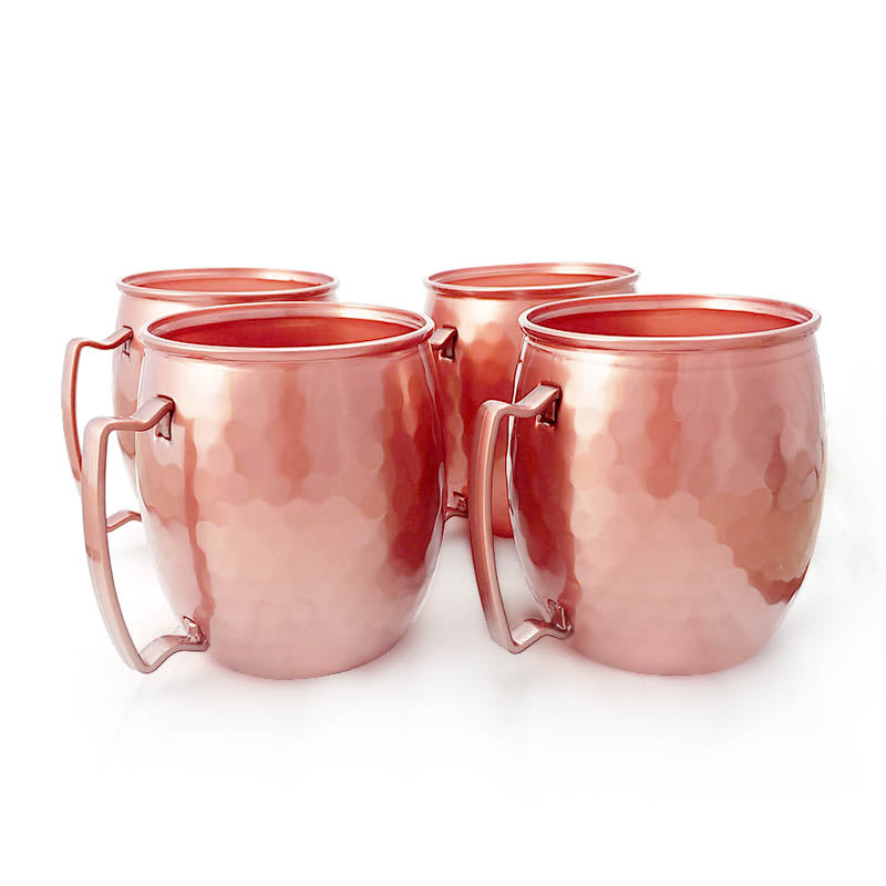 Plastic Set of 4 - 16 oz. Moscow Mule Mugs