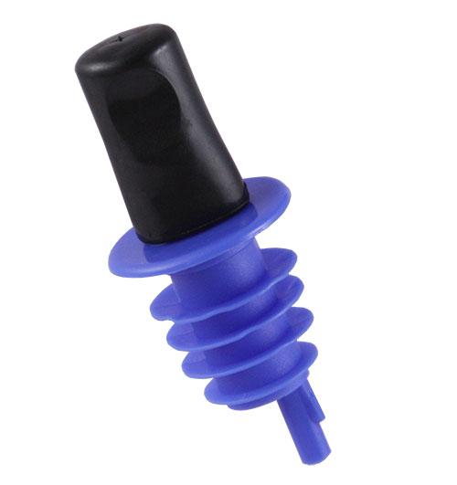 Plastic w/ Dust Cap Liquor Pourers - Packs of 12 - Color Options