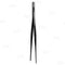 Olea™ Gunmetal Plated Long Garnish Tongs