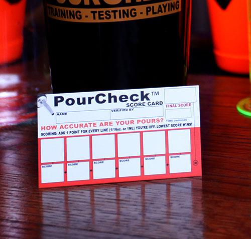 Ala Carte - 50 Pack of PourCheck Score Cards