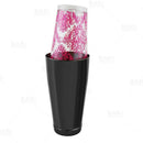 Pink Cocktail Themed Damask Mixing Glass - 16oz