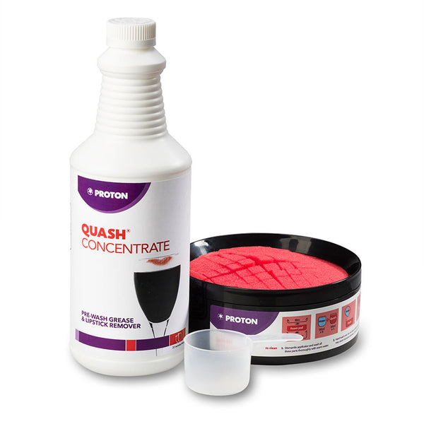 The QUASH® Pre-wash Grease & Lipstick Remover