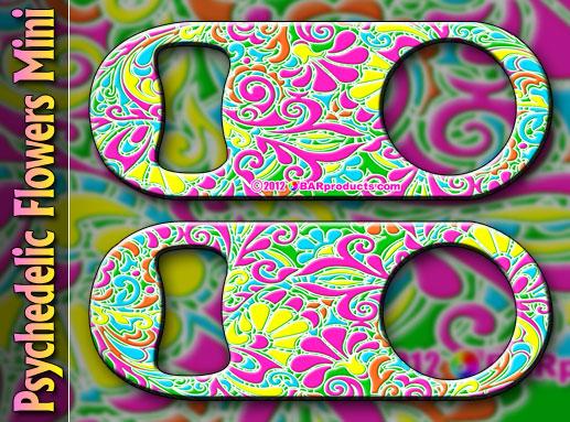 Mini Speed Opener - Psychedelic Flowers