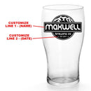 CUSTOMIZABLE - 20oz Imperial Pub Glass  - Mountains