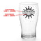 CUSTOMIZABLE - 20oz Imperial Pub Glass  - Ship Wheel