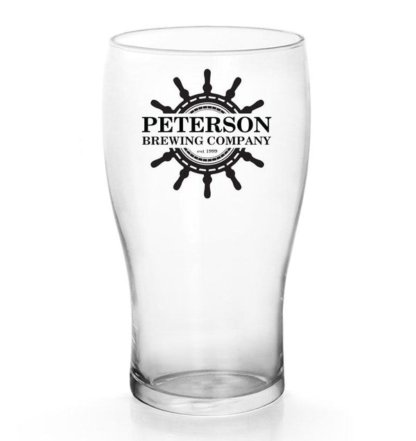 CUSTOMIZABLE - 20oz Imperial Pub Glass  - Ship Wheel