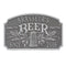 CUSTOMIZABLE Cast Aluminum Plaque - "Arch" Quality Crafted Beer