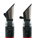 Stainless Steel Wine Pourer and Stopper  - Pack of 2