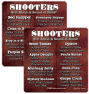 Coasters - Shooter Recipes 