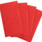 BarConic® 15” x 17” 2-PLY Colored Paper Dinner Napkins – RED