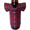 T-Shirt Style Bottle Cooler - Pajamas - Red Plaid