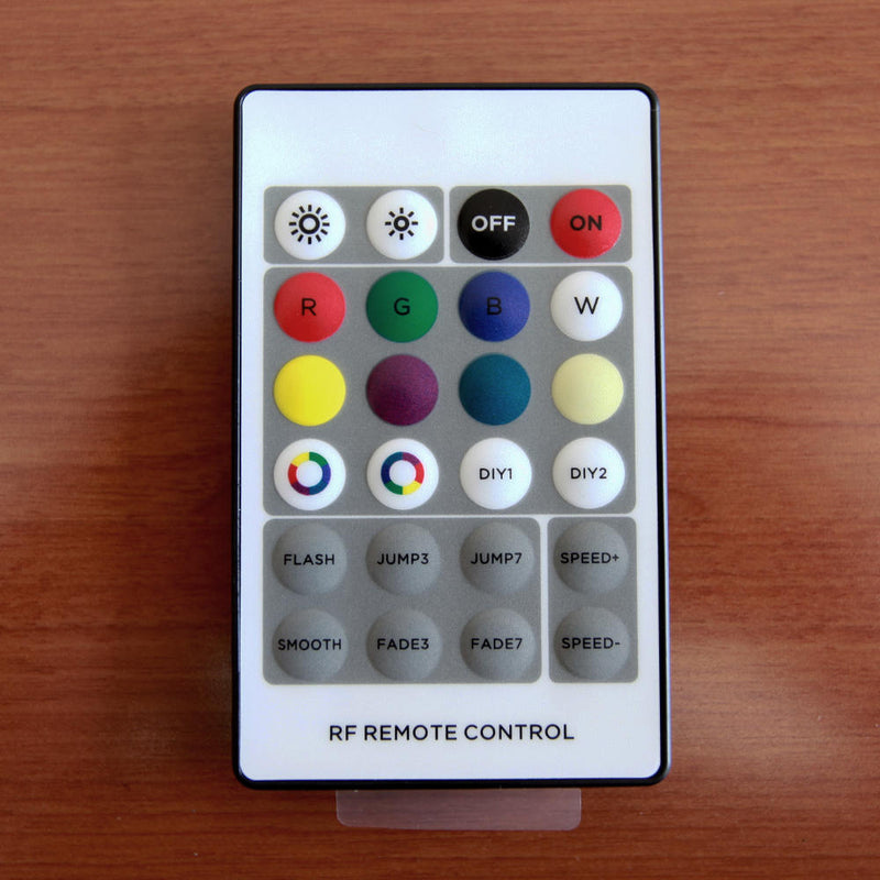 BarConic® LED Shelf RF Remote 24-key RGB Programmable Reliable