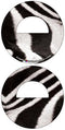 Zebra Round Bottle Opener