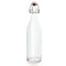 Swing Top Glass Bottle - Clear Round - 1 Liter or 17 ounce