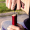 Plastic Traveling Corkscrew / Wine Opener (Color Options)