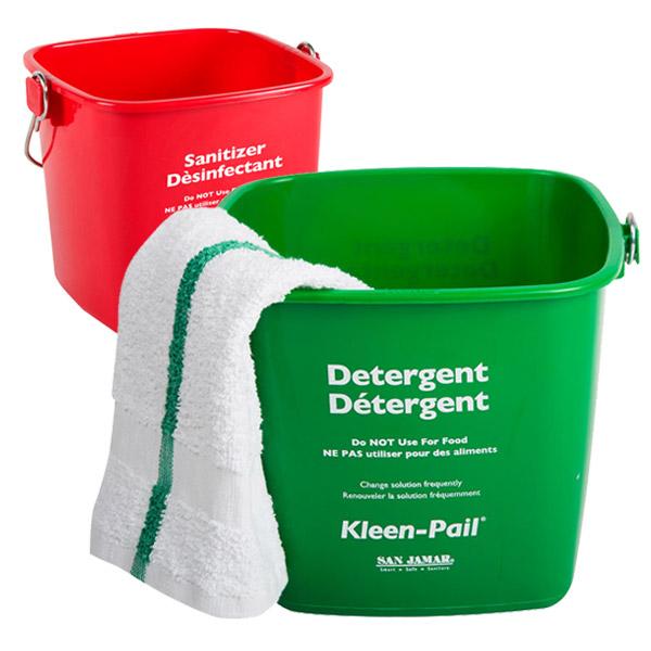 San Jamar® Kleen-Pails® 