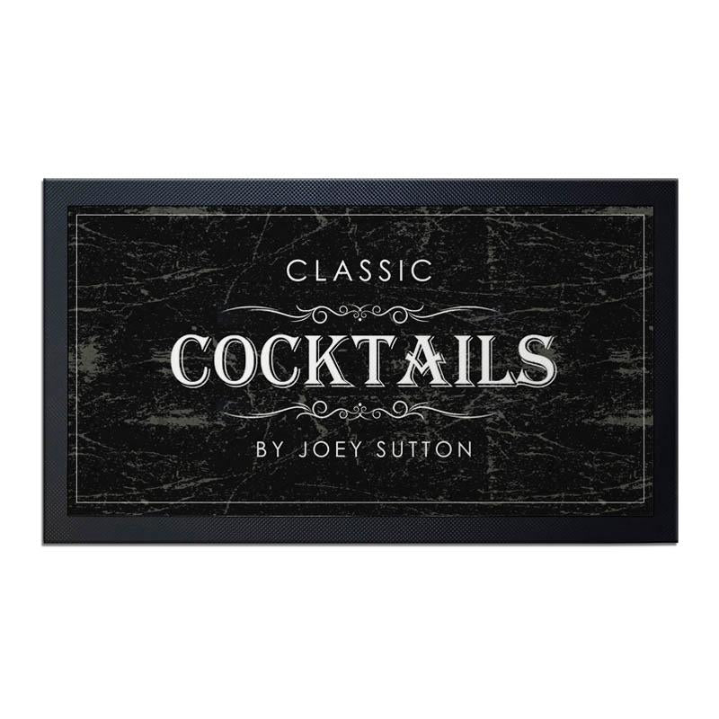 Custom Bar Service Mat - 17.25" x 10"