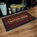 Custom Bar Service Mat - Tasting Room - 17.25" x 10"