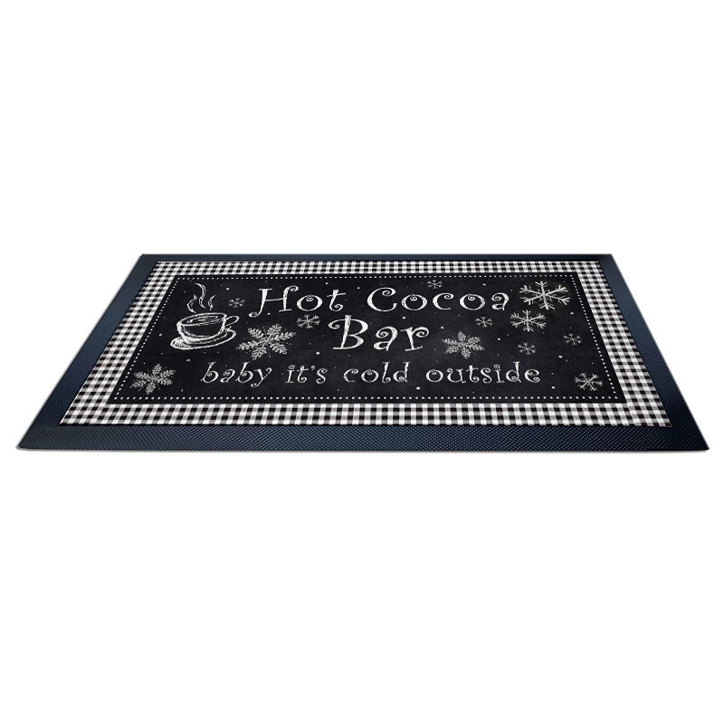 Hot Cocoa Bar Service Mat - 17.25" X 10"