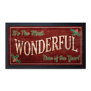 Wonderful Time of the Year Bar Service Mat - 17.25" X 10"