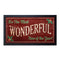 Wonderful Time of the Year Bar Service Mat - 17.25" X 10"