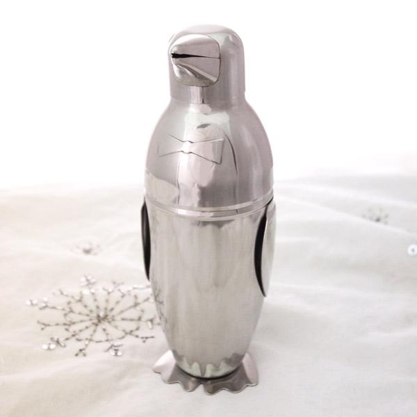 3 Piece Penguin Cocktail Shaker