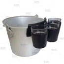 "Shooter Down" Bucket Clip Shot Holders