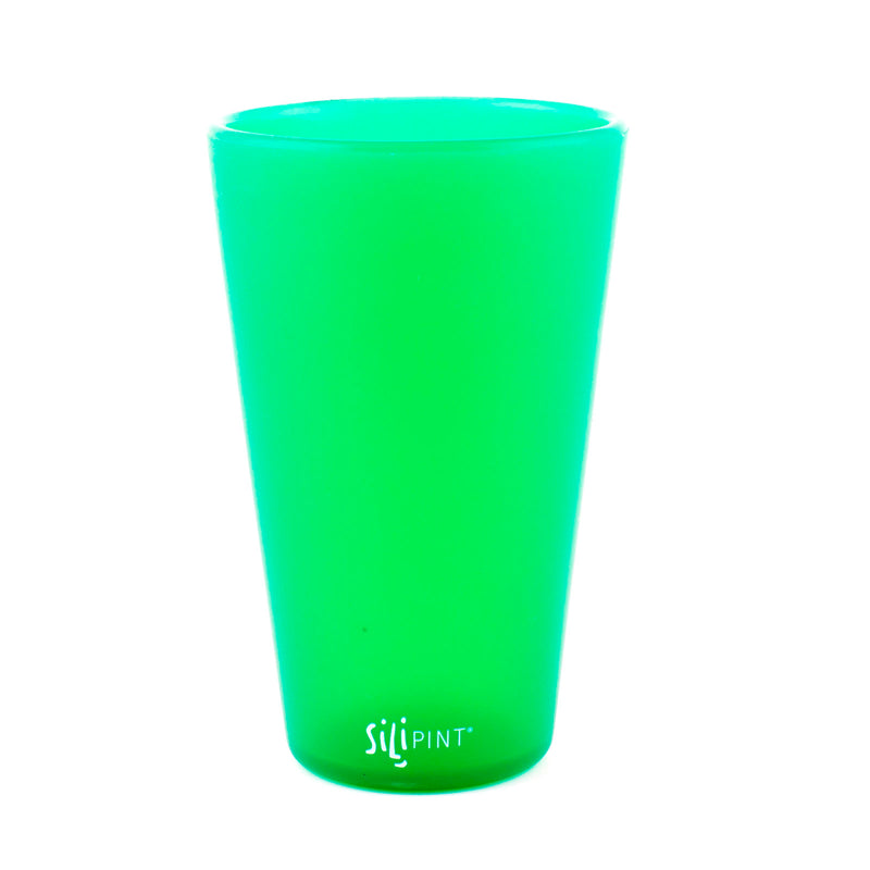 16 ounce - Silicone Pint Glass - (Color Options)