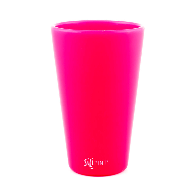 16 ounce - Silicone Pint Glass - (Color Options)