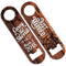 CUSTOMIZABLE Skinny Mini Bottle Opener - Just Married